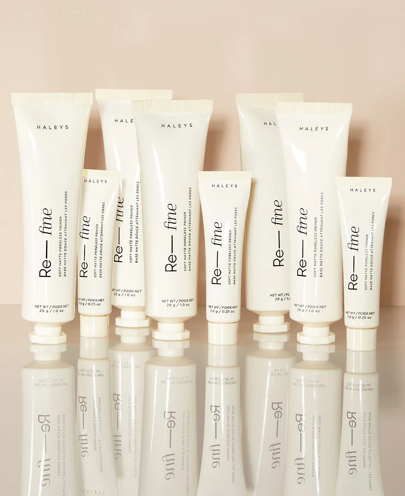 Haleys Beauty Re-Fine Soft Matte Poreless Primer, 0.25 oz.