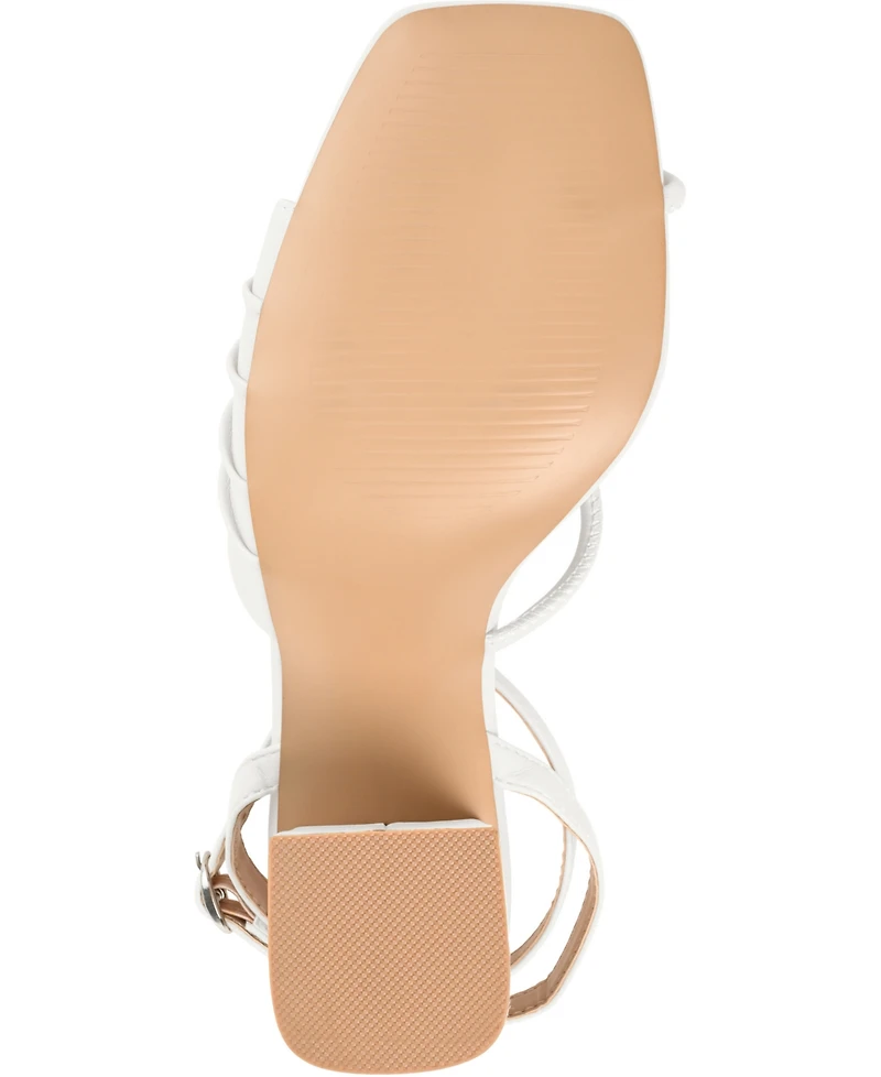 Journee Collection Women's Shillo Block Heel Sandals