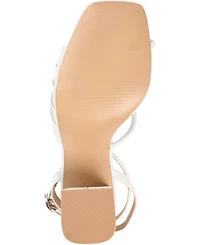 Journee Collection Women's Shillo Block Heel Sandals