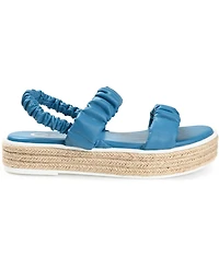 Journee Collection Women's Knowles Platform Espadrille Sandals