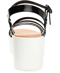 Journee Collection Women's Miragge Platform Sandal