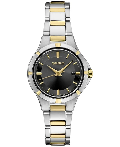 Seiko Women's Essential Two Tone Stainless Steel Bracelet Watch 27mm