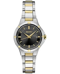 Seiko Women's Essential Two Tone Stainless Steel Bracelet Watch 27mm