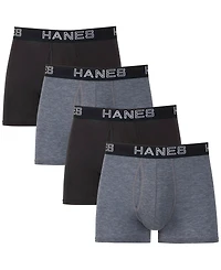 Hanes Men's 4-Pk. Ultimate ComfortFlex Fit Total Support Pouch Trunks