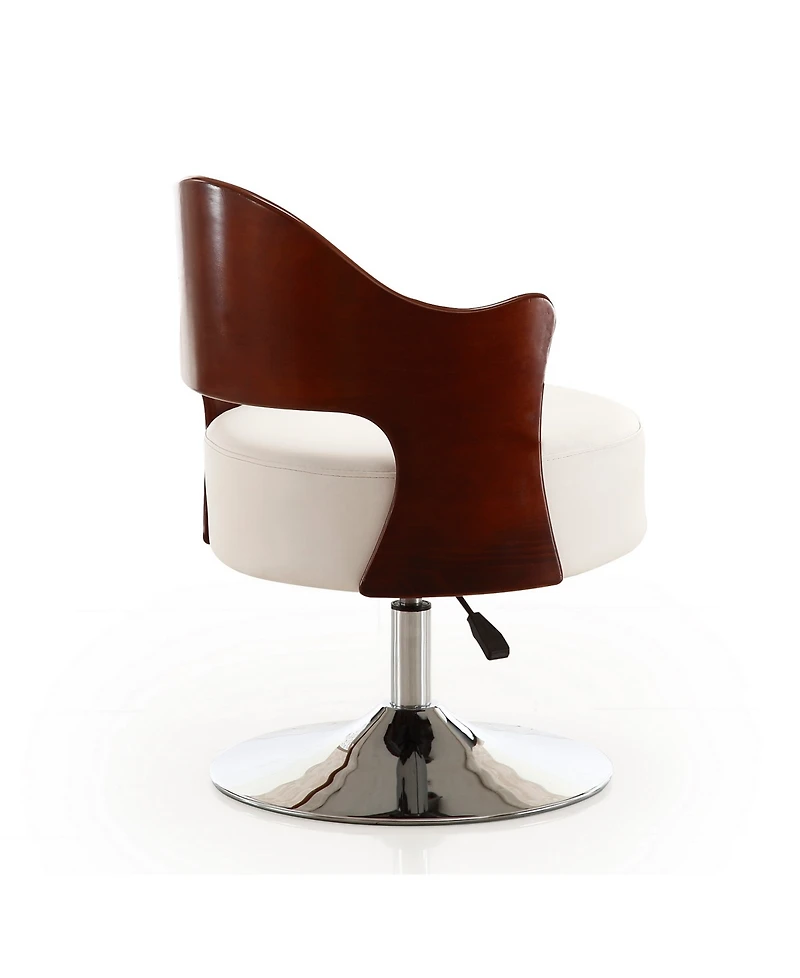 Bopper Adjustable Height Swivel Accent Chair