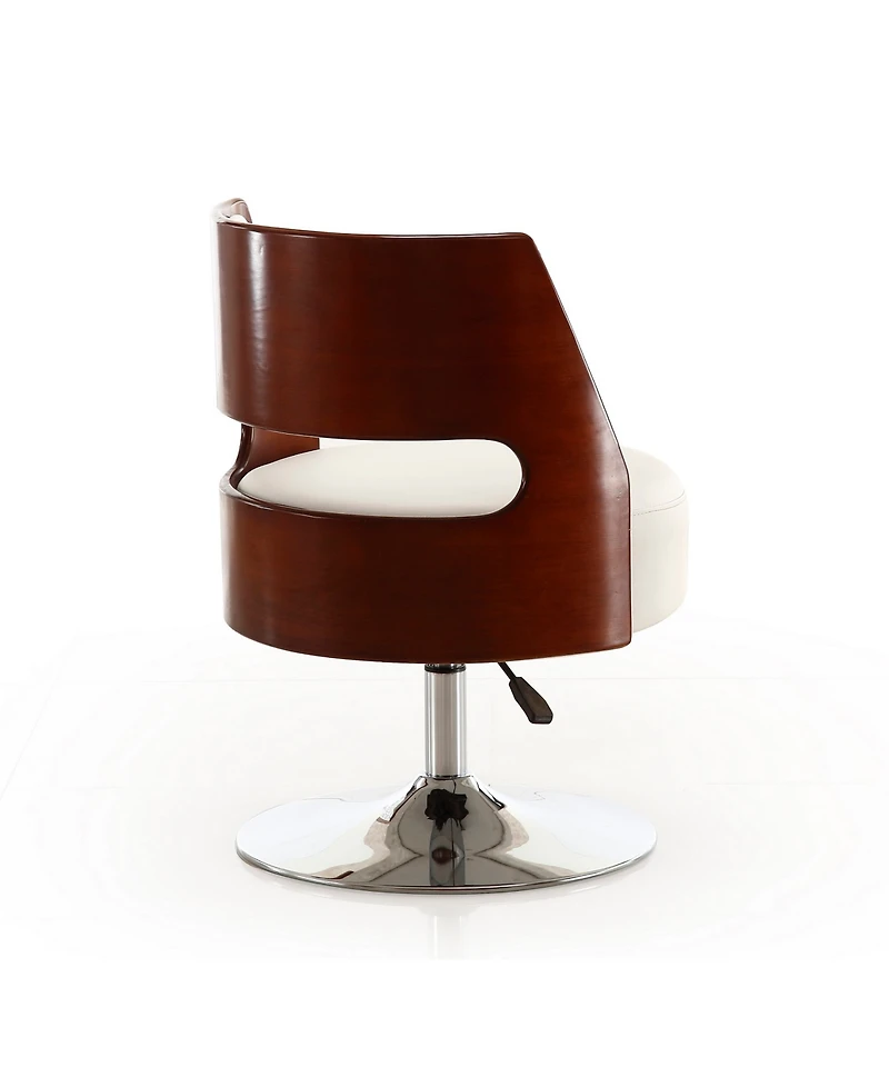 Salon Adjustable Height Swivel Accent Chair