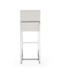 Manhattan Comfort Element Leatherette Upholstered Bar Stool