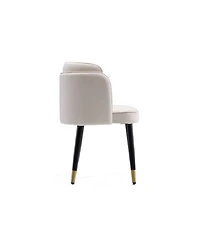 Manhattan Comfort Zephyr Velvet Upholstered Dining Chair