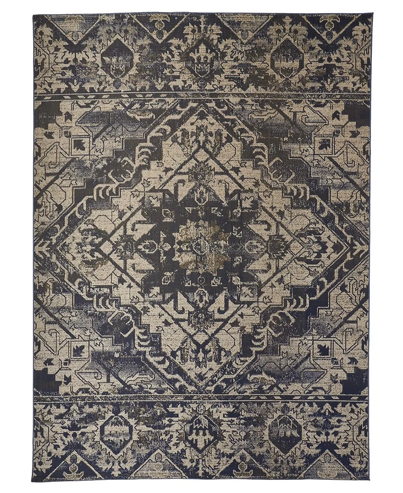 Feizy Foster R3760 6'5" x 9'6" Area Rug