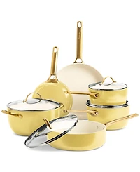 GreenPan Padova Healthy Ceramic Nonstick Cookware Set, 10 Piece