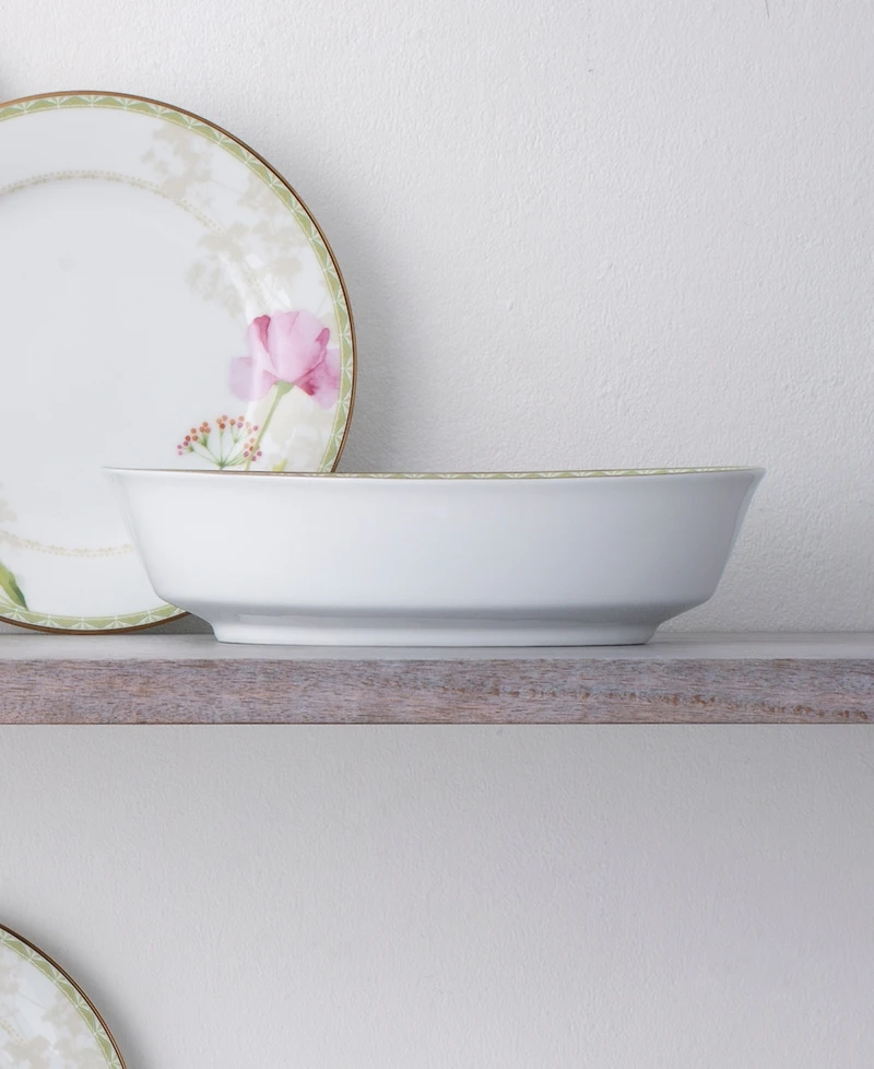 Noritake Poppy Place 32 Oz Oval Vegetable Bowl, 9.75"