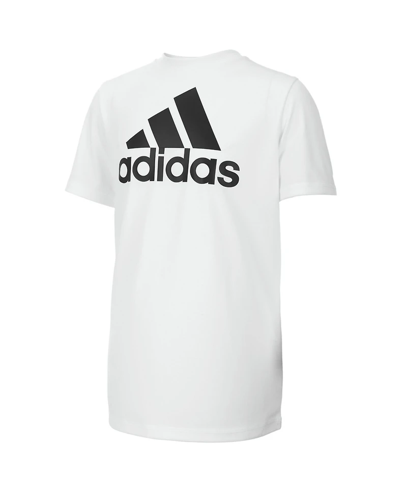 adidas Big Boys Short Sleeve Aeroready Performance Logo T-shirt