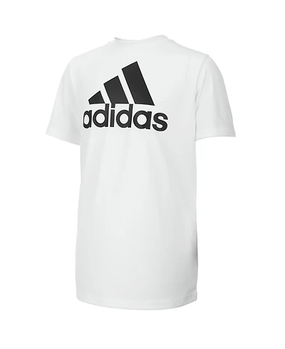 adidas Big Boys Short Sleeve Aeroready Performance Logo T-shirt