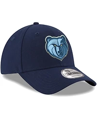Men's New Era Navy Memphis Grizzlies Official Team Color The League 9FORTY Adjustable Hat