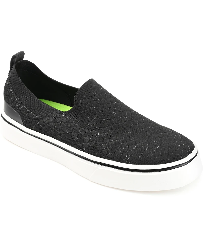 Vance Co. Men's Hamlin Casual Knit Slip-on Sneakers