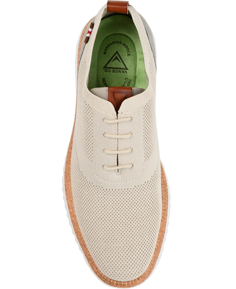 Vance Co. Men's Lamont Knit Casual Dress Shoes