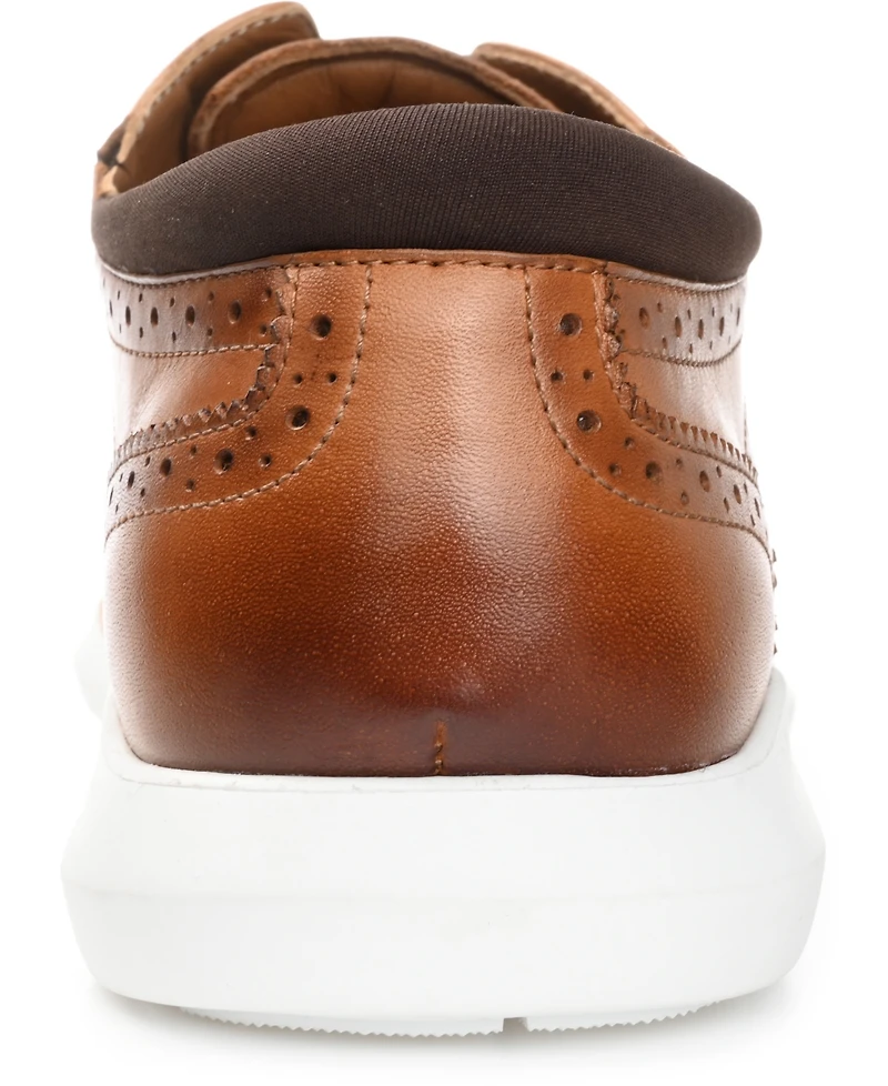 Thomas & Vine Men's Savage Embossed Wingtip Derby Dress Shoes