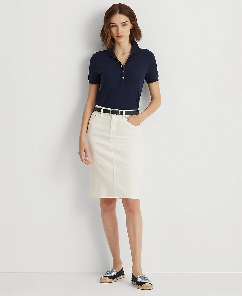 Lauren Ralph Pique Polo Shirt