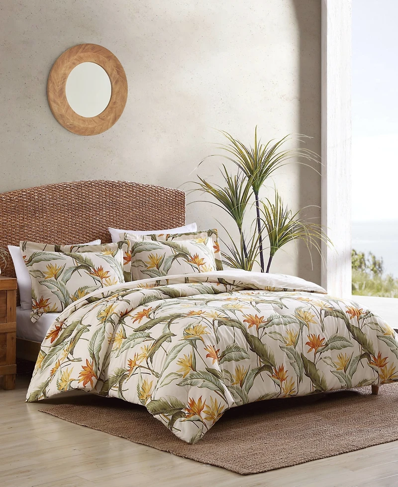 Tommy Bahama Home Birds of Paradise Piece Duvet Cover Set