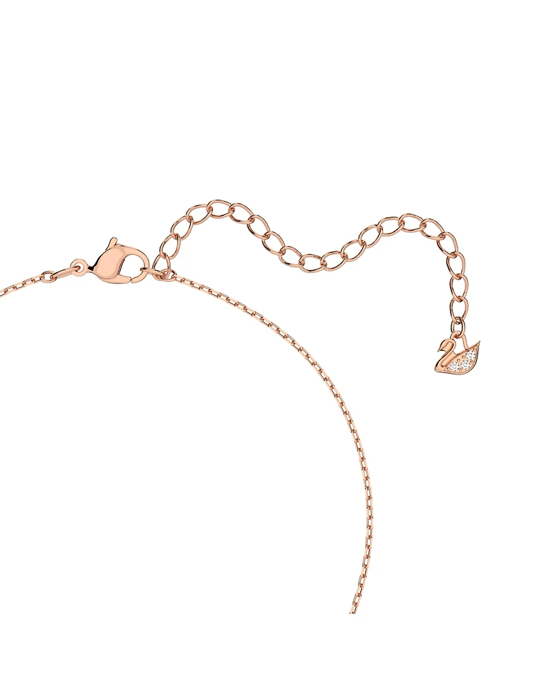 Swarovski Sparkling Dance Clover Rose Gold Tone Plated Set