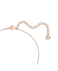 Swarovski Sparkling Dance Clover Rose Gold Tone Plated Set