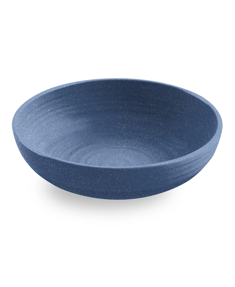 Abode Homewares 8" Planta Artisan 6-Piece Low Bowl Set, 43.3 oz