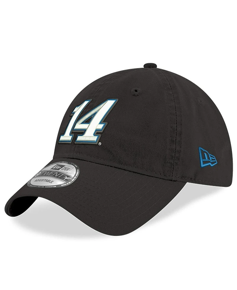 Men's New Era Black Chase Briscoe Enzyme Washed 9Twenty Adjustable Hat