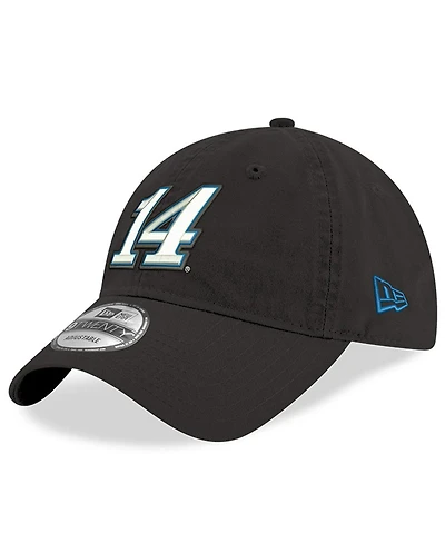 Men's New Era Black Chase Briscoe Enzyme Washed 9Twenty Adjustable Hat