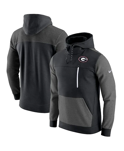 Men's Nike Black Georgia Bulldogs Av-15 2.0 Pullover Hoodie