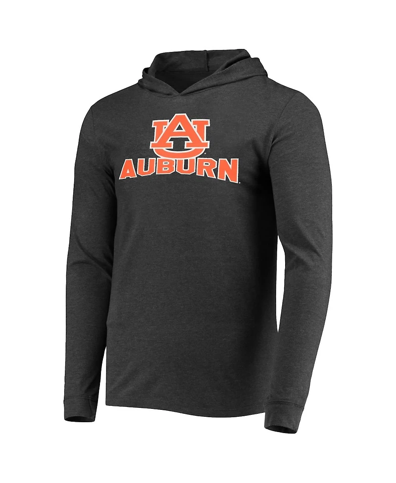 Men's Concepts Sport Navy, Charcoal Auburn Tigers Meter Long Sleeve Hoodie T-shirt and Jogger Pants Set
