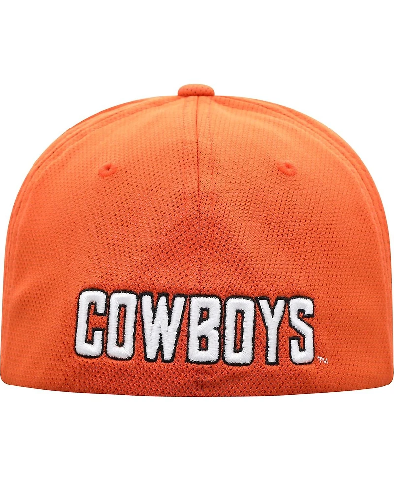 Men's Top of The World Orange Oklahoma State Cowboys Reflex Logo Flex Hat