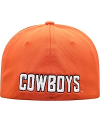 Men's Top of The World Orange Oklahoma State Cowboys Reflex Logo Flex Hat