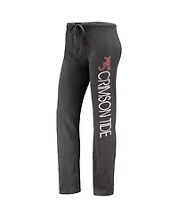 Women's Concepts Sport Charcoal, Crimson Alabama Crimson Tide Tank Top and Pants Sleep Set