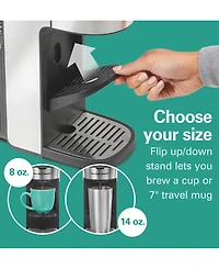 Hamilton Beach The Scoop Single-Serve Coffee Maker with Removable Reservoir