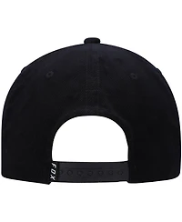 Men's Black Fox Racing Brushed Snapback Hat