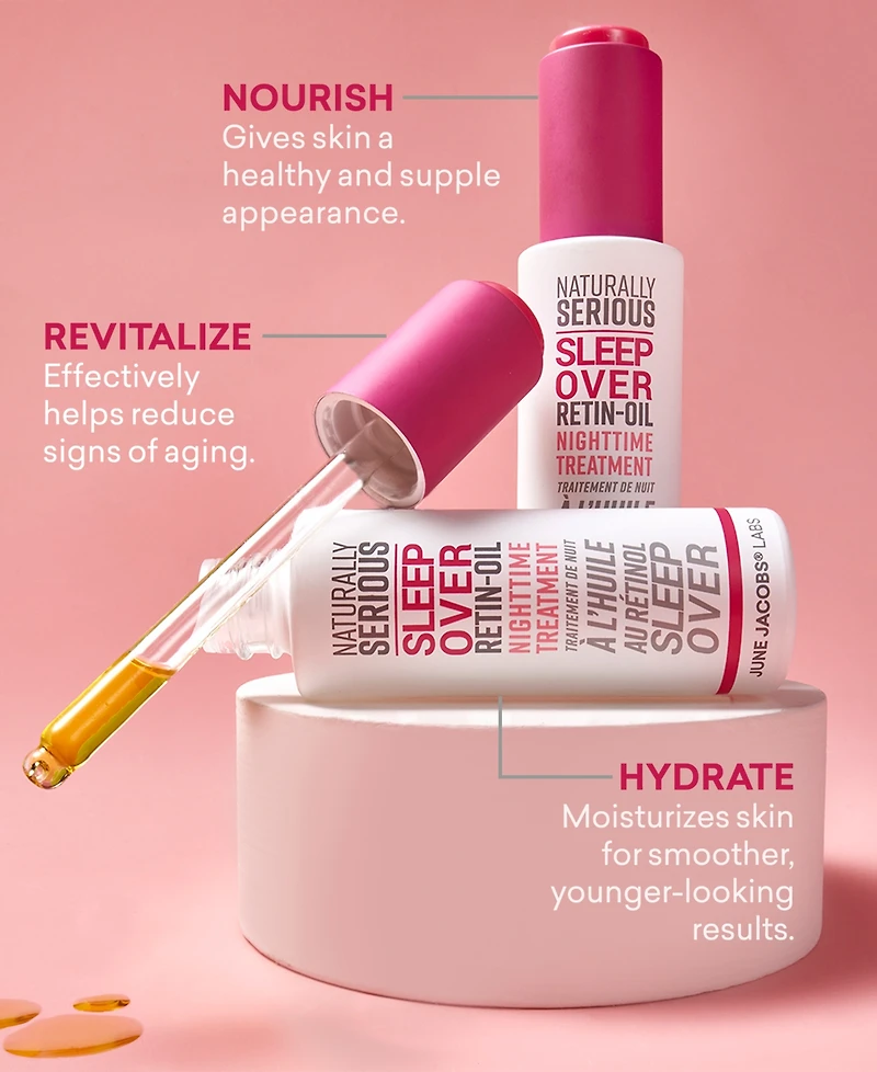 Naturally Serious Sleepover Retin-Oil Nighttime Treatment