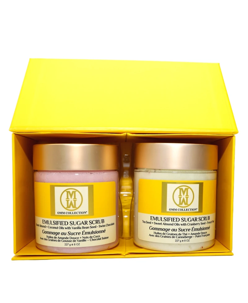 Omm Collection 2pc Sugar Scrub Set