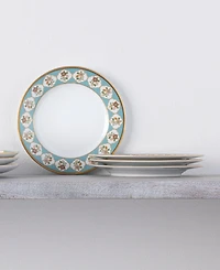 Noritake Lodi's Morning 6.25" Bread Butter and Appetizer Plate, Set of 4