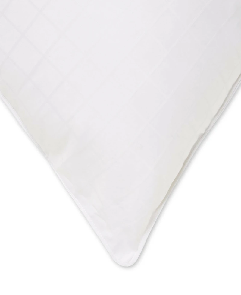 Ella Jayne 100% Cotton Dobby-Box Shell Firm Density Side/Back Sleeper Down Alternative -Pack Pillow