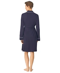Lauren Ralph Quilted Shawl Collar Short Robe