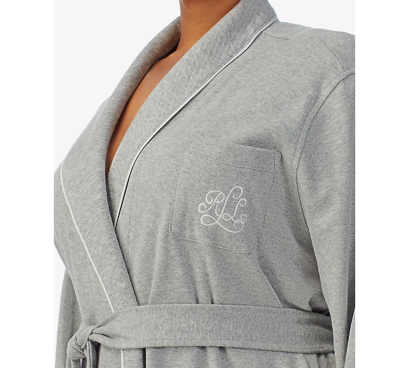 Lauren Ralph Women's Plus Shawl-Collar Robe