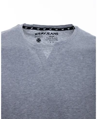 X-Ray Men's Basic Notch Neck Short Sleeve T-shirt