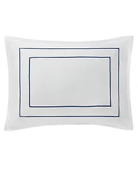 Nautica Alden White Embroidered -Piece Duvet Cover Set