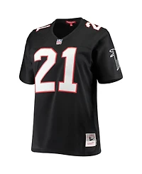 Women's Mitchell & Ness Deion Sanders Black Atlanta Falcons Legacy Replica Team Jersey