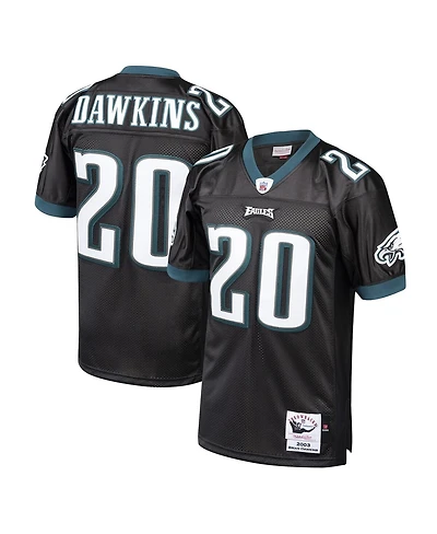 Men's Mitchell & Ness Brian Dawkins Black Philadelphia Eagles 2003 Authentic Throwback Retired Player Jersey