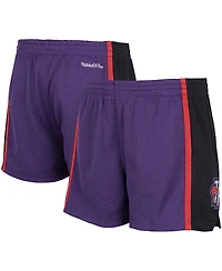 Women's Mitchell & Ness Purple Toronto Raptors Jump Shot Shorts