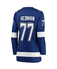 Women's Fanatics Victor Hedman Blue Tampa Bay Lightning Premier Breakaway Player Jersey