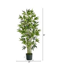 Bamboo Artificial Tree, 5'