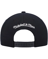 Men's Mitchell & Ness Black Toronto Raptors Ground 2.0 Snapback Hat