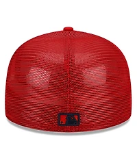 Men's New Era Red Washington Nationals 2022 Batting Practice 59FIFTY Fitted Hat